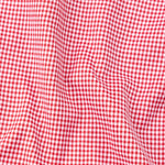 Dersko Red Gingham Check Button Down Cotton Shirt - John Ellies