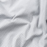 Dersko Silver Gingham Check Button Down Cotton Shirt - John Ellies