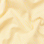 Dersko Yellow Gingham Check Button Down Cotton Shirt - John Ellies