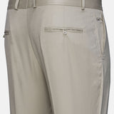Canes Cream Plain Formal Cotton Pant - John Ellies