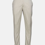 Canes Cream Plain Formal Cotton Pant - John Ellies