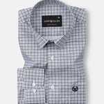 Spexro Grey Check Cotton Shirt - John Ellies