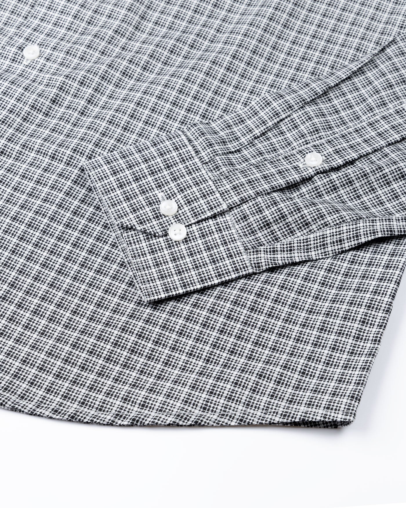 Spexro Black Check Cotton Shirt - John Ellies