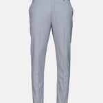 Canes Silver Plain Formal Cotton Pant - John Ellies
