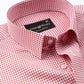 Nupin Red Check Premium Cotton Shirt - John Ellies
