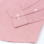 Nupin Red Check Premium Cotton Shirt - John Ellies