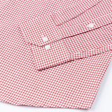 Nupin Red Check Premium Cotton Shirt - John Ellies