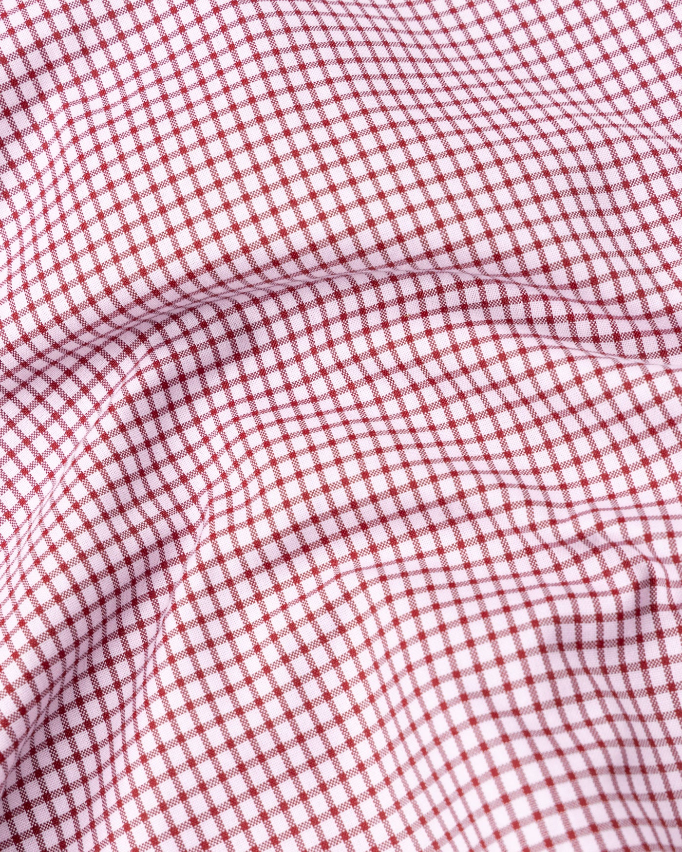 Nupin Maroon Check Premium Cotton Shirt - John Ellies