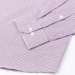 Nupin Purple Check Premium Cotton Shirt - John Ellies