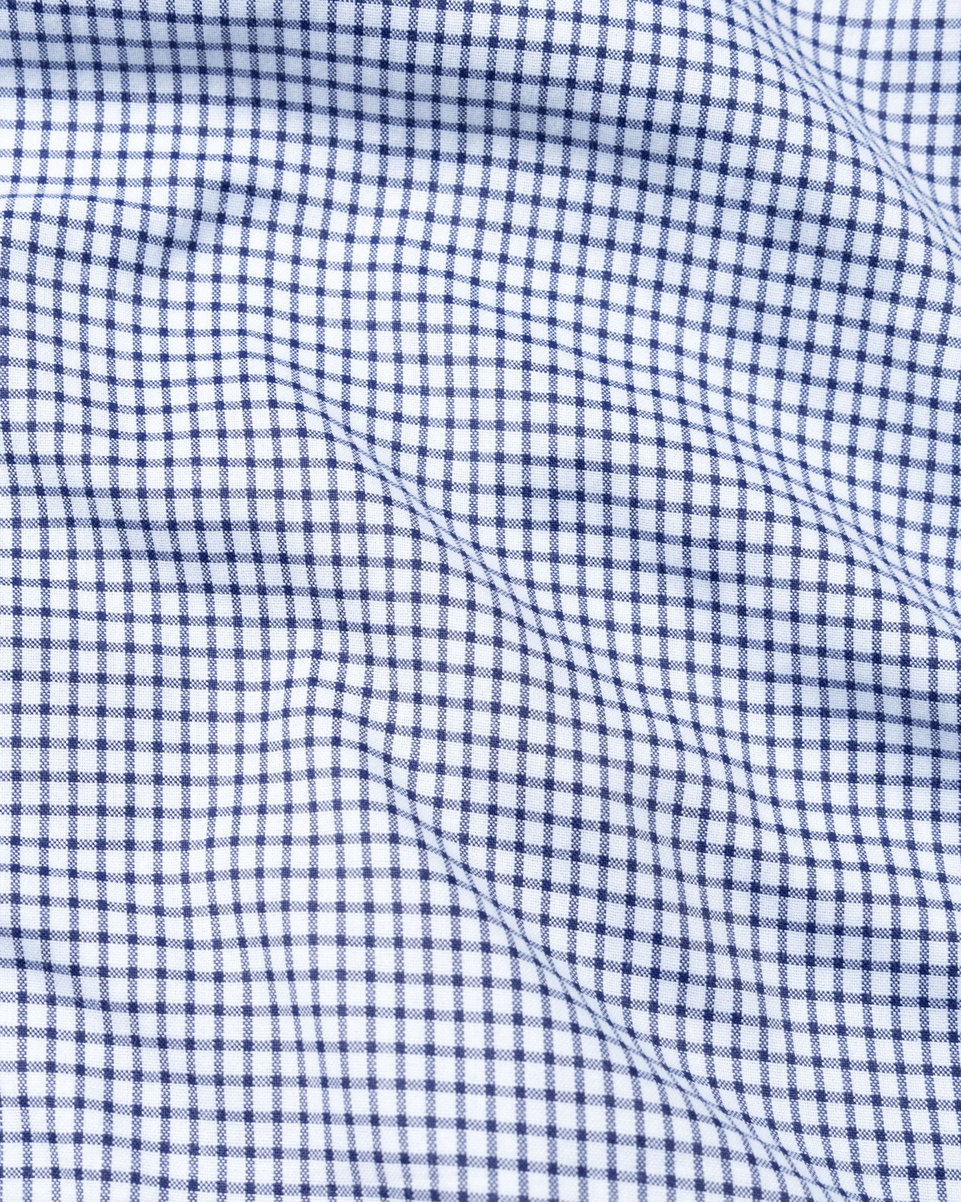 Nupin Navy Blue Check Premium Cotton Shirt - John Ellies