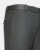 Canes Ash Grey Plain Formal Cotton Pant