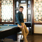 Presto Teal Cotton Dobby Textured Shirt - John Ellies