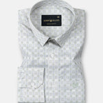 Varell Green Check Premium Cotton Shirt - John Ellies