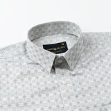Varell Green Check Premium Cotton Shirt - John Ellies