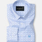 Varell Blue Check Premium Cotton Shirt - John Ellies