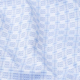 Varell Blue Check Premium Cotton Shirt - John Ellies