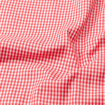 Vorniq Red Gingham Check Button Down Cotton Shirt - John Ellies