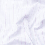 Scrib Purple Strips Linen Shirt - John Ellies