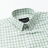 Portz Green Check Premium Cotton Shirt - John Ellies