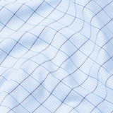 Portz Blue Check Premium Cotton Shirt - John Ellies