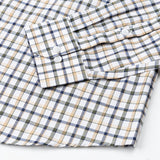 Portz Yellow Check Premium Cotton Shirt - John Ellies