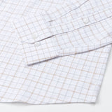 Scrib Brown Check Cotton Shirt - John Ellies