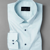 Light Sky Blue Premium Giza Cotton Shirt