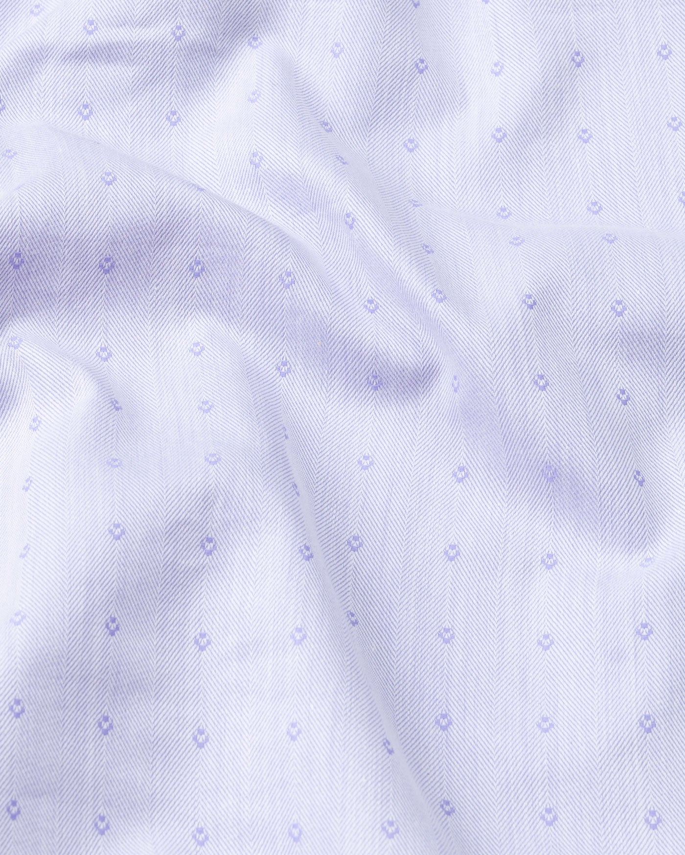 Cato Purple Cotton Textured Shirt - John Ellies
