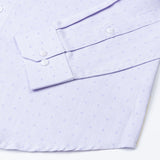 Cato Purple Cotton Textured Shirt - John Ellies