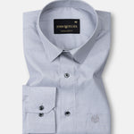 Cato Black Cotton Textured Shirt - John Ellies