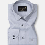Cato Black Cotton Textured Shirt - John Ellies