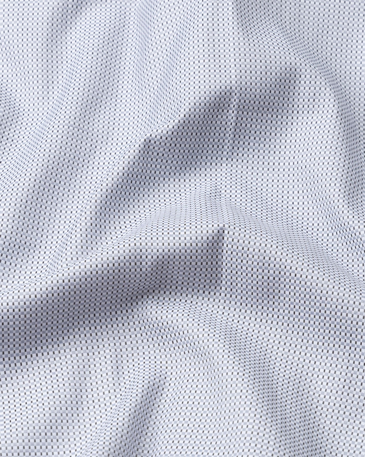 Cato Black Cotton Textured Shirt - John Ellies