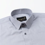 Cato Black Cotton Textured Shirt - John Ellies