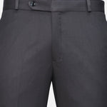 Canes Grey Plain Formal Cotton Pant - John Ellies