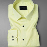 Calamansi Yellow Premium Giza Cotton Shirt