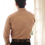 Dion Tuscan Plain Cotton Shirt - John Ellies