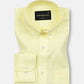 Airloom Yellow Plain Linen Button Down Shirt - John Ellies