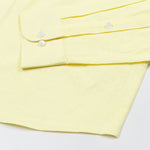 Airloom Yellow Plain Linen Button Down Shirt - John Ellies