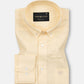 Airloom Orange Plain Linen Button Down Shirt - John Ellies