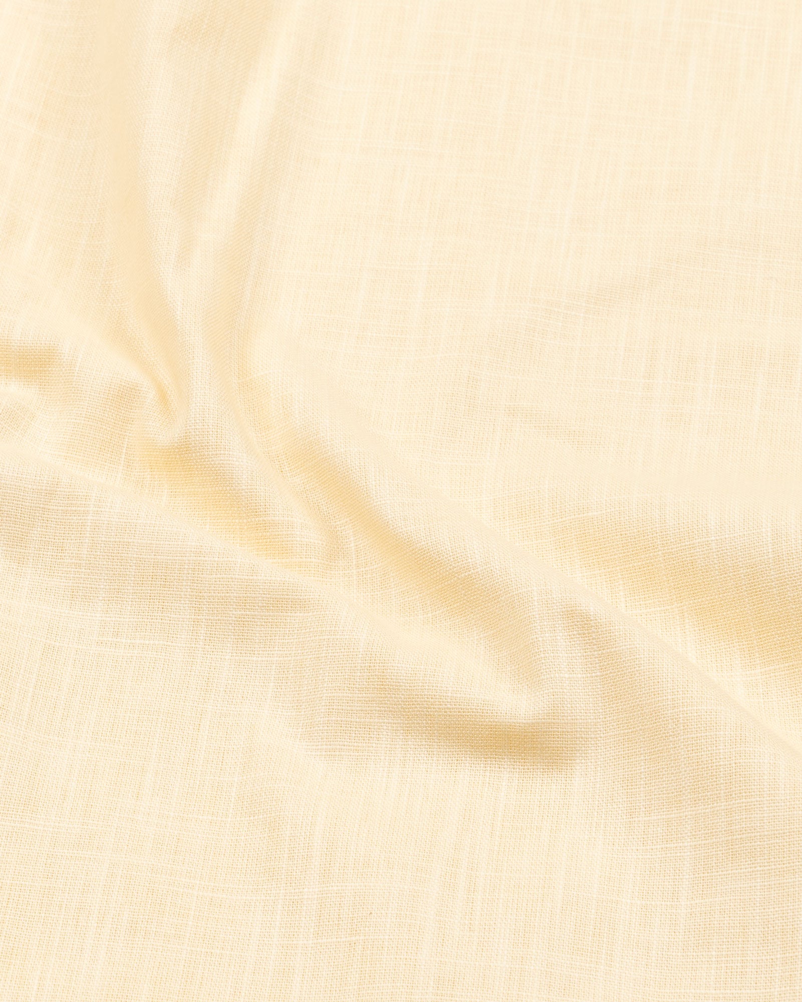 Airloom Orange Plain Linen Button Down Shirt - John Ellies