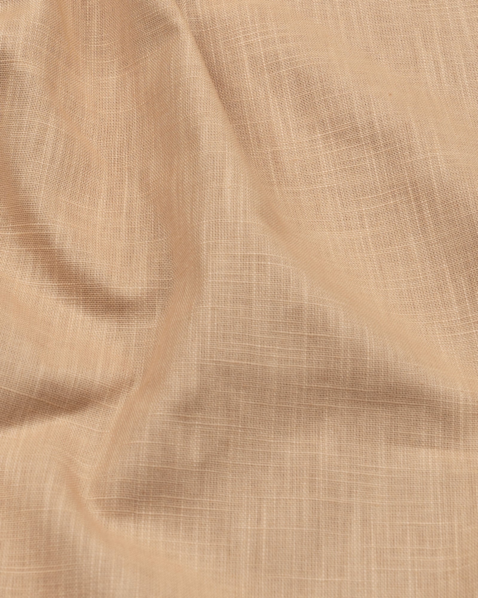 Airloom Bronze Plain Linen Button Down Shirt - John Ellies