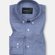 Airloom Grey Plain Linen Button Down Shirt - John Ellies