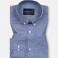 Airloom Grey Plain Linen Button Down Shirt - John Ellies