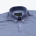 Airloom Grey Plain Linen Button Down Shirt - John Ellies