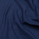 Airloom Navy Blue Plain Linen Button Down Shirt - John Ellies