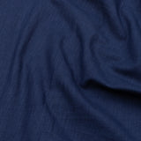 Airloom Navy Blue Plain Linen Button Down Shirt - John Ellies
