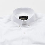 Airloom White Plain Linen Button Down Shirt - John Ellies