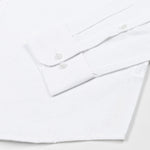 Airloom White Plain Linen Button Down Shirt - John Ellies