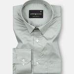 Braun Olive Plain Cotton Shirt - John Ellies