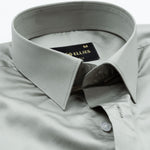 Braun Olive Plain Cotton Shirt - John Ellies